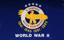 Image World War II Commemorative Flag