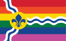 Image City of St Louis Pride Flag