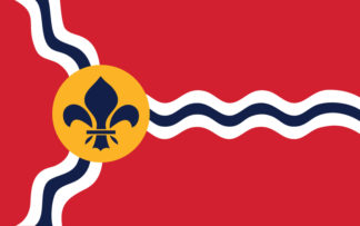 City of St. Louis Flag - Many Sizes For Sale, Nylon/Sewn - Made in USA