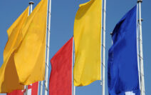 Image Tall Attention Flags