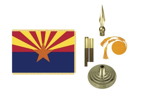 Presidential Flag Set with Arizona Flag - Flag Loft