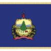 Image Vermont Indoor Flag with Fringe