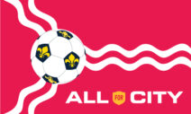 St Louis City SC Soccer Ball - All for City Flag - Unique
