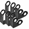 Classroom Flag Holder Black - 12 Pack