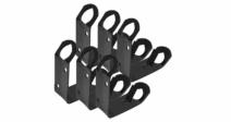 Classroom Flag Holder Black - 12 Pack