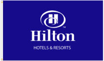 Image Hilton Hotels & Resorts Flag - Blue